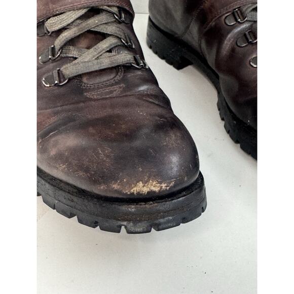 Berluti Brunico Leather Boots Mens 11 1/2 Vintage Boots Show Wear and Patina main image 10